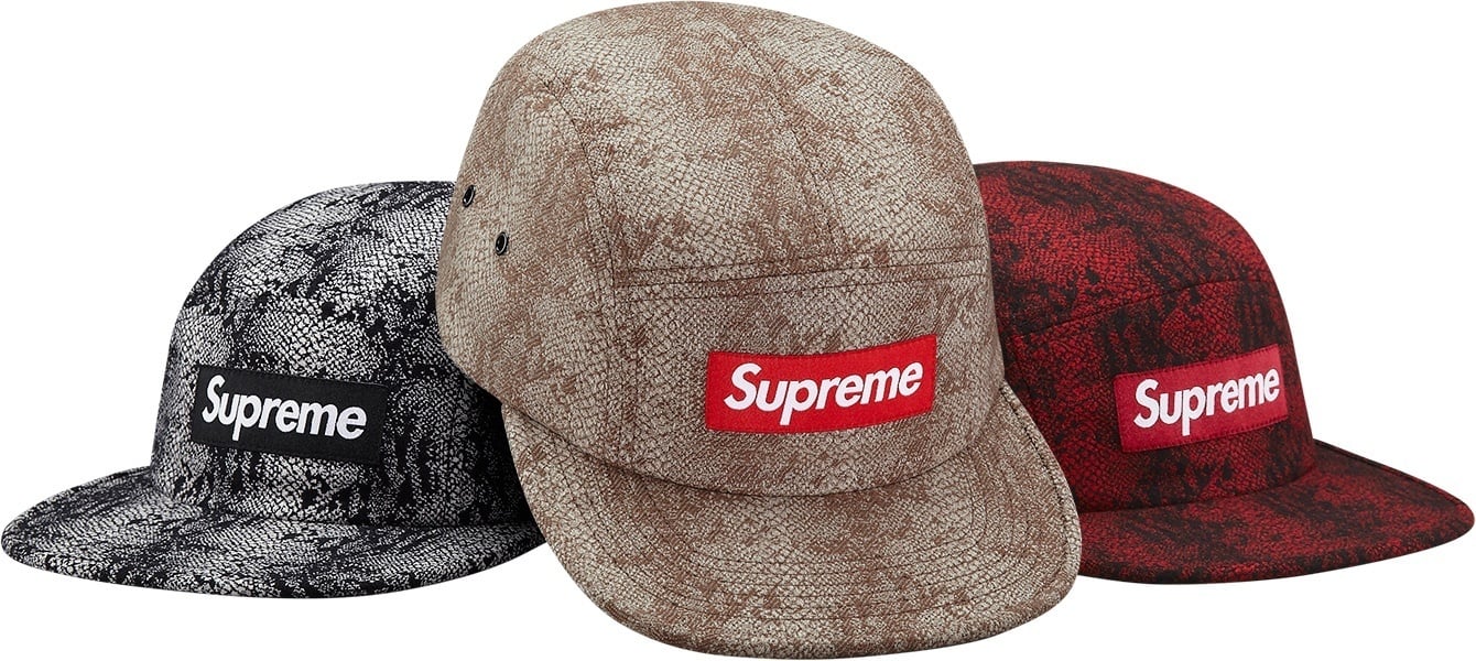 Jacquard Snake Camp Cap